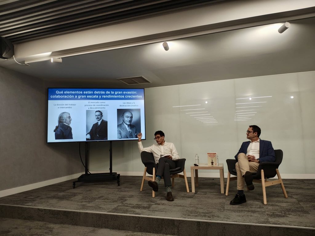 Presentación del libro La gran Evación