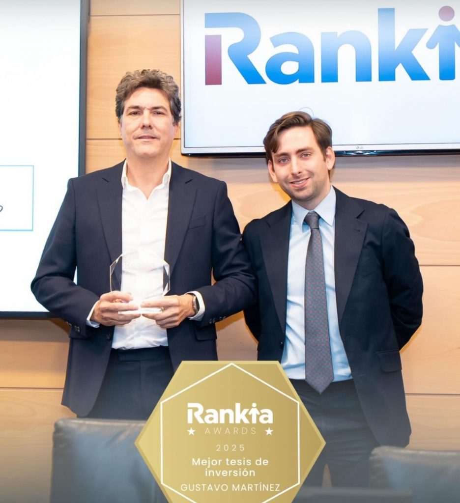 Gustavo Martínez gana reconocimiento en los Premios Rankia 2025